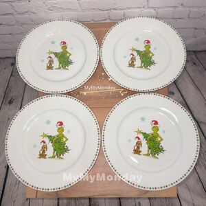 The Grinch Dinner Plate Set Of 4